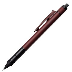 Tombow Pencil Mechanical 0.5mm MONO 1 Count (Pack of 1), deep-red
