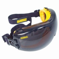 DeWalt DPG82-11 Concealer Safety Goggles Foam Lined Smoke Lens