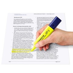 364 WP4 Textsurfer Classic Highlighter Assorted Colours 4 Pack Office