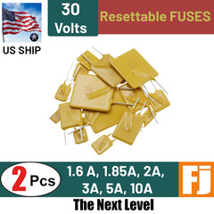 2 Pcs Polymer Resettable Fuse Poly Switch Fuses | You Pick Size | US Ship