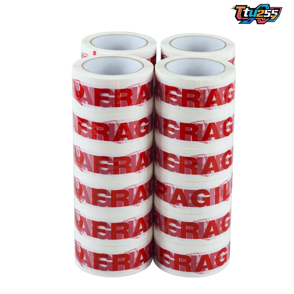 2 mil 2″x110 Yards 36 Rolls Packaging Tapes Fragile Heavy Duty Packing Tape