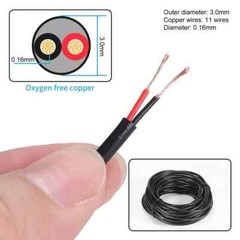 24 Gauge 2 Conductor Electrical Wire 24AWG Electrical Wire Stranded PVC Cord …