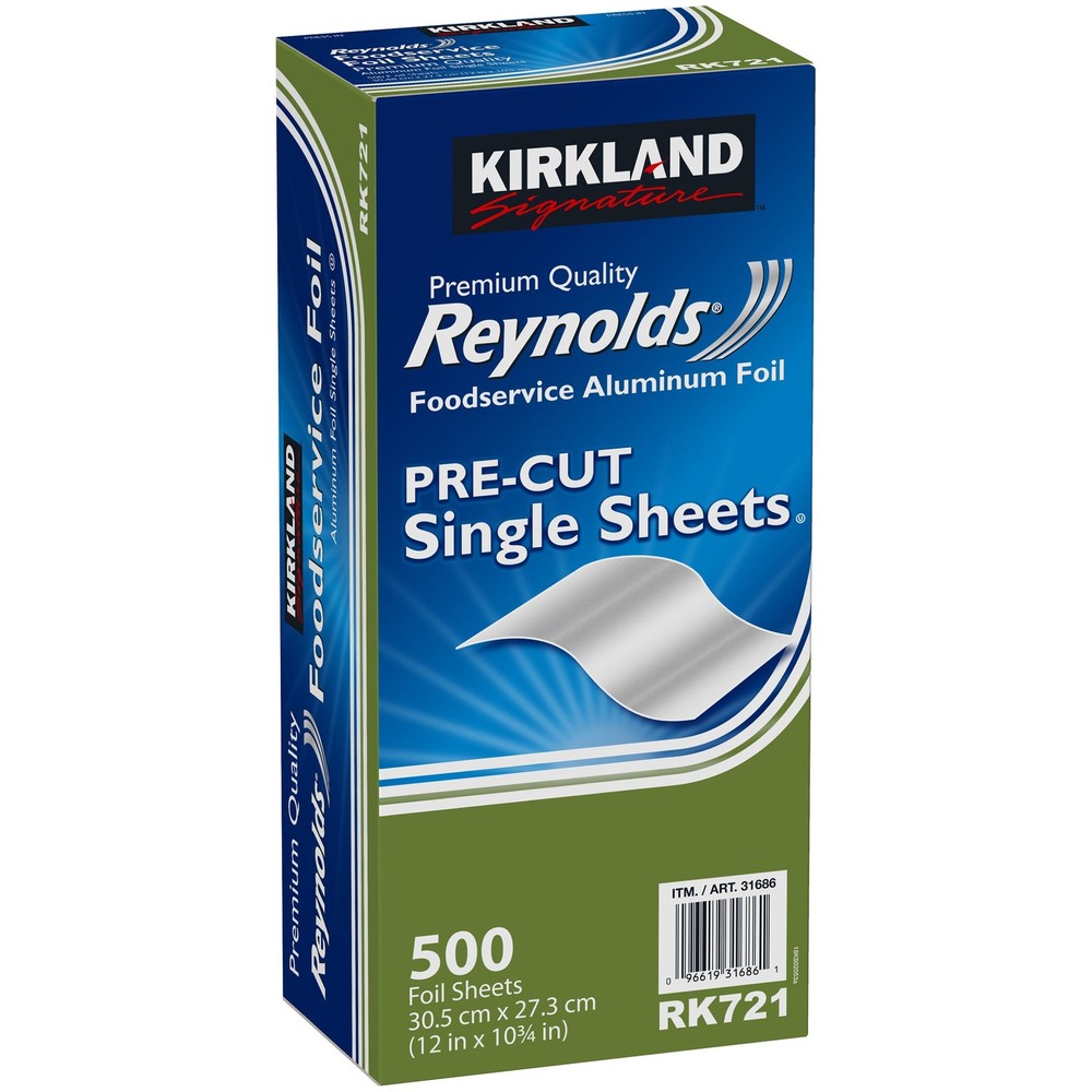 KIRKLAND SIGNATURE FOIL SHEETS 500 CT/12″ X 10.75″