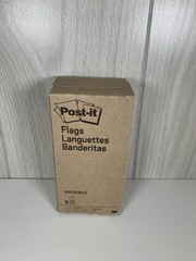 Office Post-it Flags, 0.47 in. x 1.7 in. Pastel Box 6 Dispensers 130 Flags Each