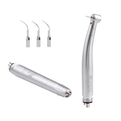 NSK Type Dental PANA MAX LED High Speed Handpiece+Air Scaler+EX203C Low Speed CE