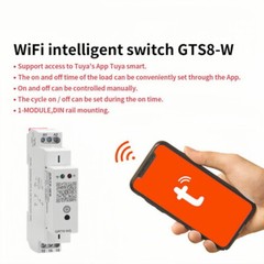 GRT8-WS AC/DC110V~240V Mini Wifi Timer Relay 16A Switch Wireless Remote Control
