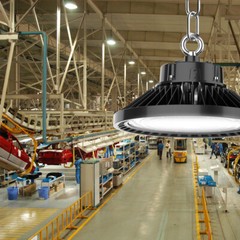 8 Pack UFO Led High Bay Light 200W Industrial Commercial Garage Light 90-277V