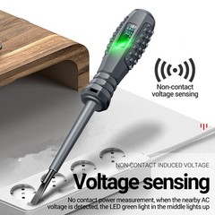 1PC Electrical Voltage Tester Pen Screwdriver AC Non-Contact Power Detector-
