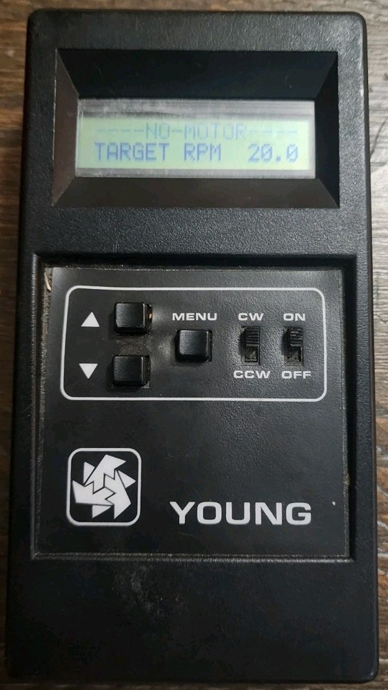 RM Young 18802 Anemometer Drive Selectable Speed Calibrating Unit 200-15,000 RPM
