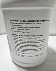 Quala Enzymatic Detergent Concentrate Mint Scent Non-foaming Biodegradable 1 Gal