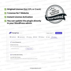 🥷 FlyingPress Official License ‒ 1-Year / 2-Year
