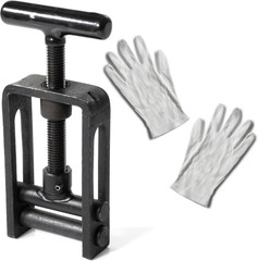Pipe Squeeze-Off Tool 0 to 1-1/4 in Water Line Shut-Off Clamp | Compact Plumbing