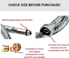 Brass Hex Nipple 1/4 Inch NPT Pipe Adapter Set of 4 – Durable Connections