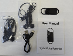 64GB Digital Voice Activated Recorder Pocket Audio Recording Playback Device