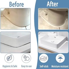 Caulk Tape Toilet Caulk Strip Toilet Sealer Around Toilet Base Caulk Tape NEW