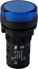 Lot of 3 each Automation Direct ECX2054-24L Blue Indicating Light IP65 22mm LED