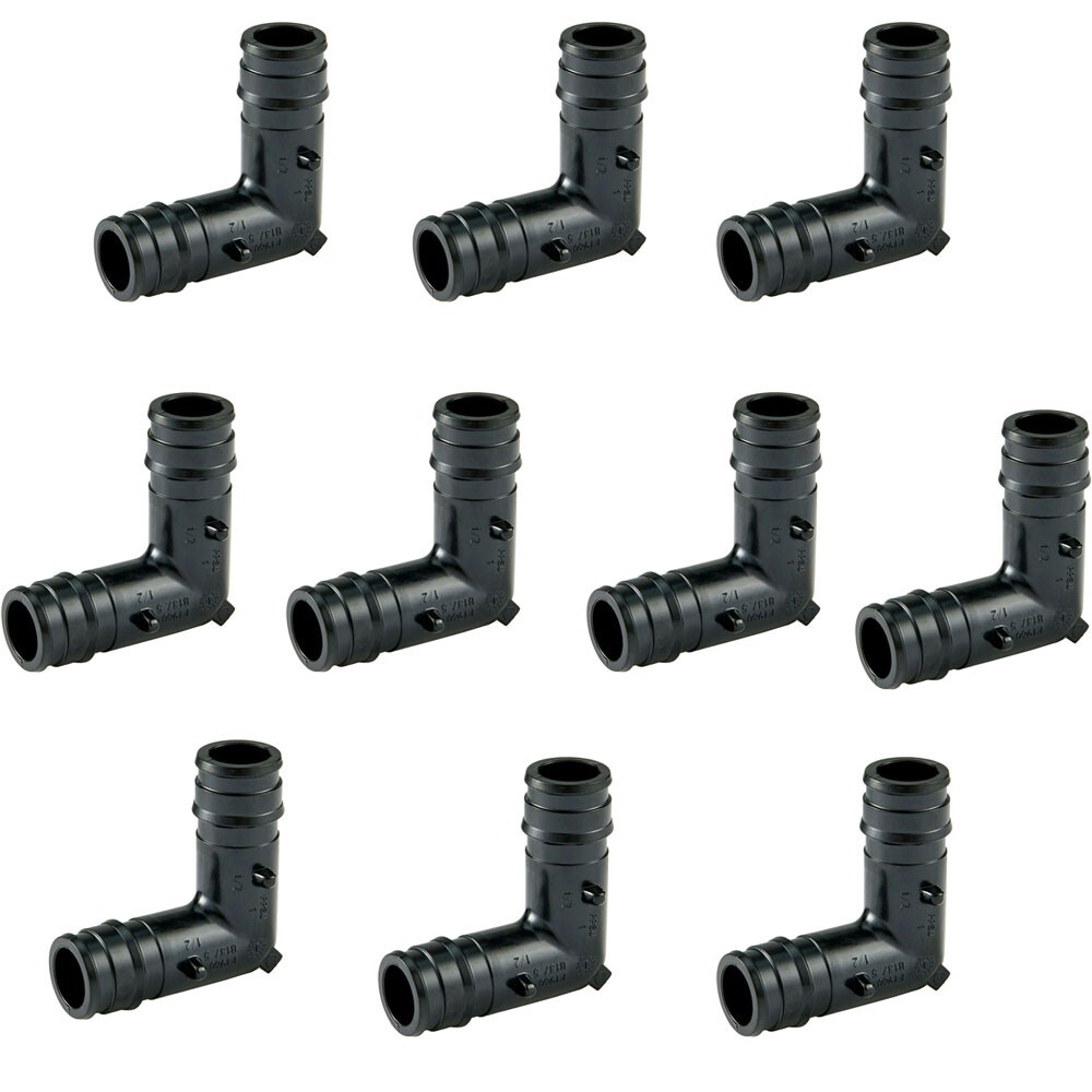 10 Pack F1960 PEX A Poly Expansion Fittings 1/2″ 90 Degree Elbow for PEX A PIPE