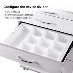 US Dental Mobile Cabinet Cart /Electric LED Micro Motor Brushless /1:5 Handpiece