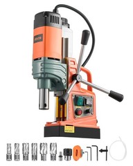 VEVOR Magnetic Drill Portable Mag Drill Press 1450W 2922 lbf 2″ Coring Diameter