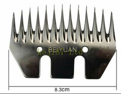Sheep Shears Blades Straight 13 Tooth Electric Wool Comb Cutter Stainless Steel