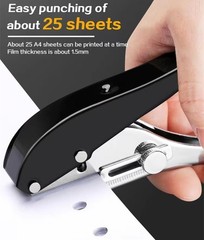 5/16 inch-8mm Heavy Duty Hole Puncher Round Single Hole Punch Badge Hole