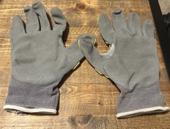 Series Ormadus Safety Work Heavy Impact Glove Nylon Sandy MicroFoam Nitrile Sz L