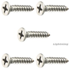 Phillips Flat Head Sheet Metal Screw 18-8 Stainless Steel #2X1/4” Qty 25
