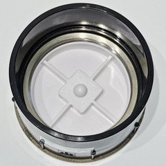 Zurn C02450-AB4 ABS Adjustable Floor Cleanout Round Nickel Cover Drain Plug