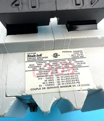 Federal Pioneer 40 Amp 2 Pole Circuit Breaker Type NA FPE 240VAC Stab-Lok NA240