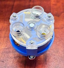 10pk – Eaton AHCL630P 30A 250V Blue Twist Lock Plug L6-30P Ultra Grip Industrial