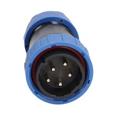 Waterproof Plug Socket Connector 380V 45A IP68 Waterproof Weld Free Aviation