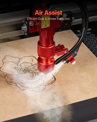 VEVOR 45W CO2 Laser Engraver 12 x 8 in Desktop Laser Engraving Cutter Machine