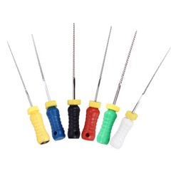AZDENT Dental Endo Root Canal File Hand Use K-Files Stainless Steel 21mm/25mm