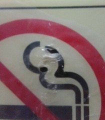 HY-KO Products D-20 “No Smoking” Sign 5″ X 7″ – Plastic Commercial (B13)
