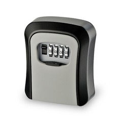4 Digit Key Safe Lock Box Combination Wall Mount Security Storage Case Organizer
