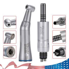NSK Style Dental Inner Water Contra Angle/ 2/4Hole Air Motor Low Speed Handpiece