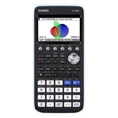 Casio High-Resolution Python 3D Color Graphing Calculator – Black (FX-CG50)