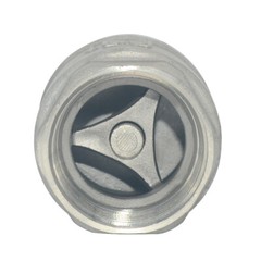 1.25″ 1-1/4 inch Spring Loaded In-line NPT Threaded Check Valve Stainless Steel