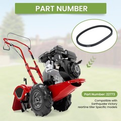 26″ Drive Belt for Earthquake Victory Tiller 24598 29409 29702 | Fit County