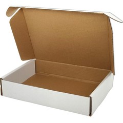 8x6x2 inches Small Shipping Boxes Set of 25 – White Mailer Corrugated Cardboa.