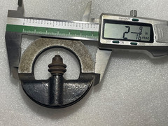Vintage The L S Starrett Co., Athol Mass.. Protractor Head No. 490 PART
