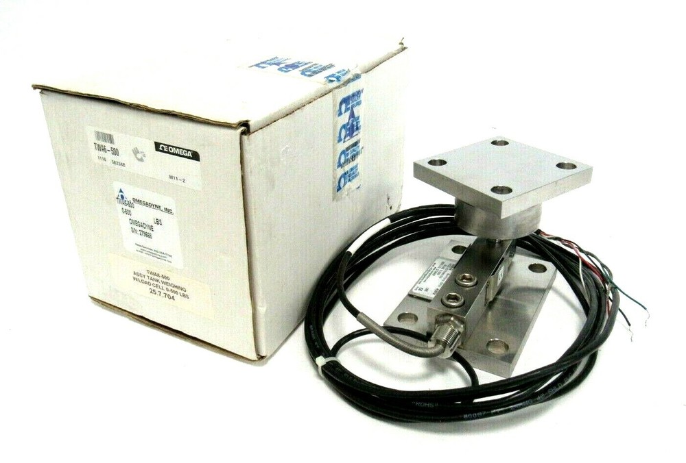 NEW OMEGADYNE TWA6-500 LOAD CELL 0-500LBS TWA6500