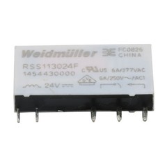 10pcs Power Relay For Weidmuller RSS113024 4060120000 24VDC 277VAC 6A 5-Pins