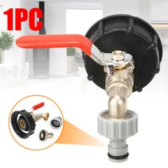 IBC Tote Tank Valve Drain Adapter 1/2″ Garden Hose Faucet Water Connector US