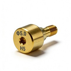 Dental Nobel Biocare Ti Healing Abutment Cap RP Fits NOBEL Active ∅5.0mm H5.0mm