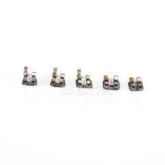200Packs AZDENT Dental Orthodontic Bracket Braces Mini Roth Slot.022 Hooks 3-4-5