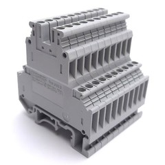 Lot of 10 Phoenix Contact UKK 3 2770011 Terminal Block, 2-Level, 24A 500V Rated