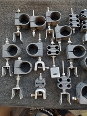 Cable Support Kits 1/2″ To 1-5/8″ Click Block Assembly, Beam Clamp, Standoff