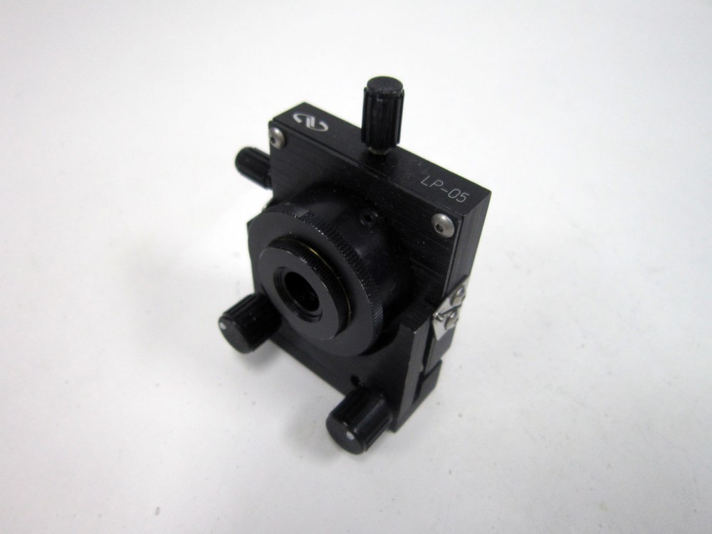 NEWPORT LP-05 XYZ PRECISION LENS POSITIONER 0.5 IN. (12.7 MM) DIAMETER