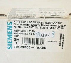 Siemens AS-Interface Power Supply DC30V 4A 3RX9306-1AA00 3RX9 306-1AA00 -Unused-